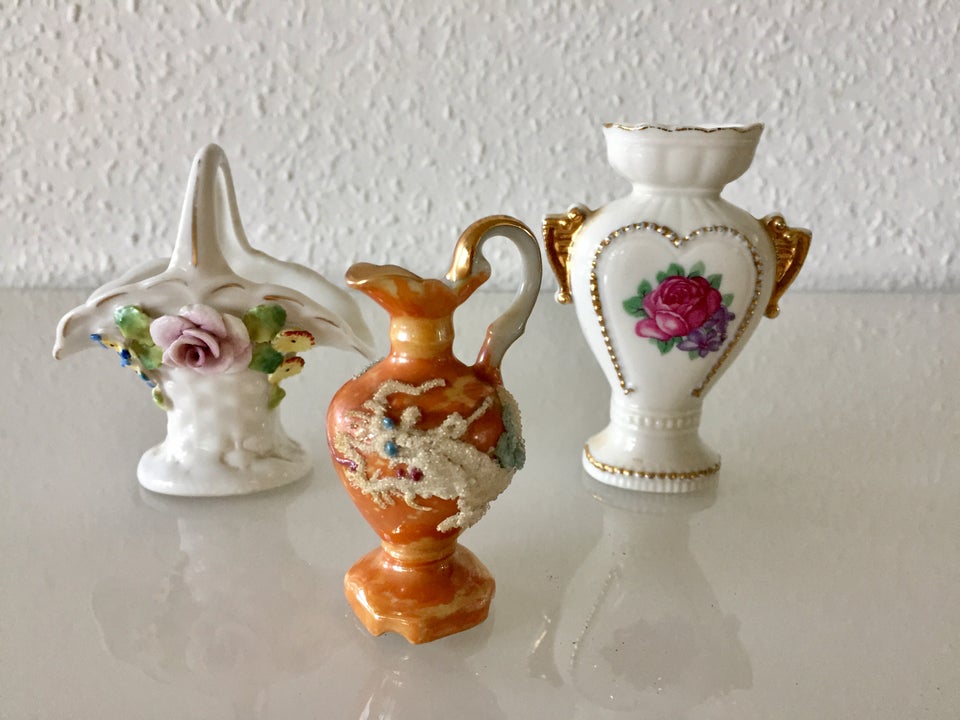 Porcelæn, Miniature figurer