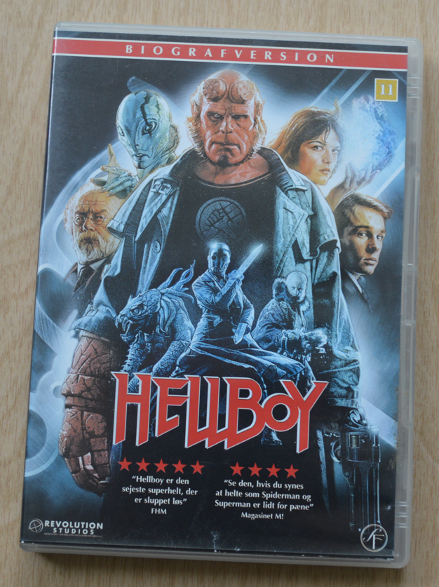 Hellboy, DVD, action