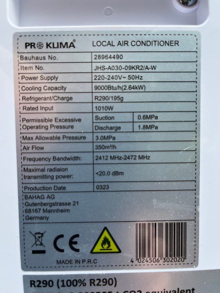 Aircondition ProKlima