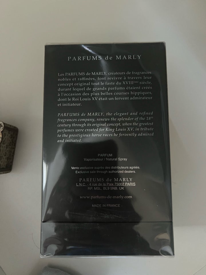 Eau de parfum, Parfums de MARLY