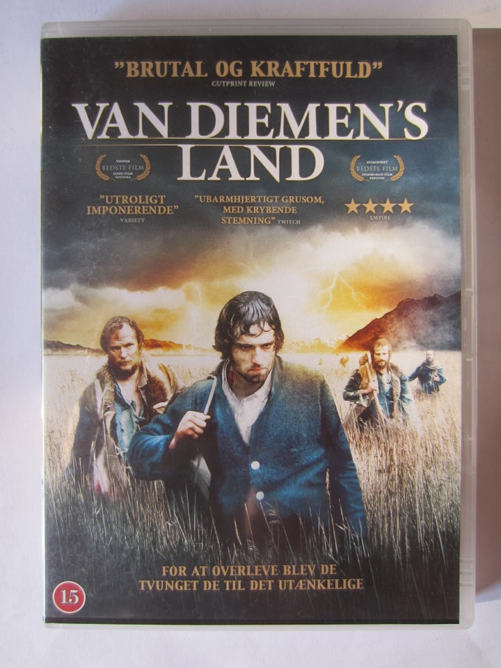 Van Diemen's Land, DVD, thriller