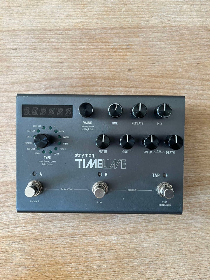 Delaypedal Strymon Timeline