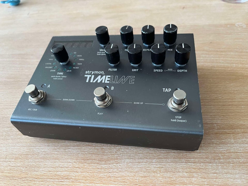 Delaypedal Strymon Timeline