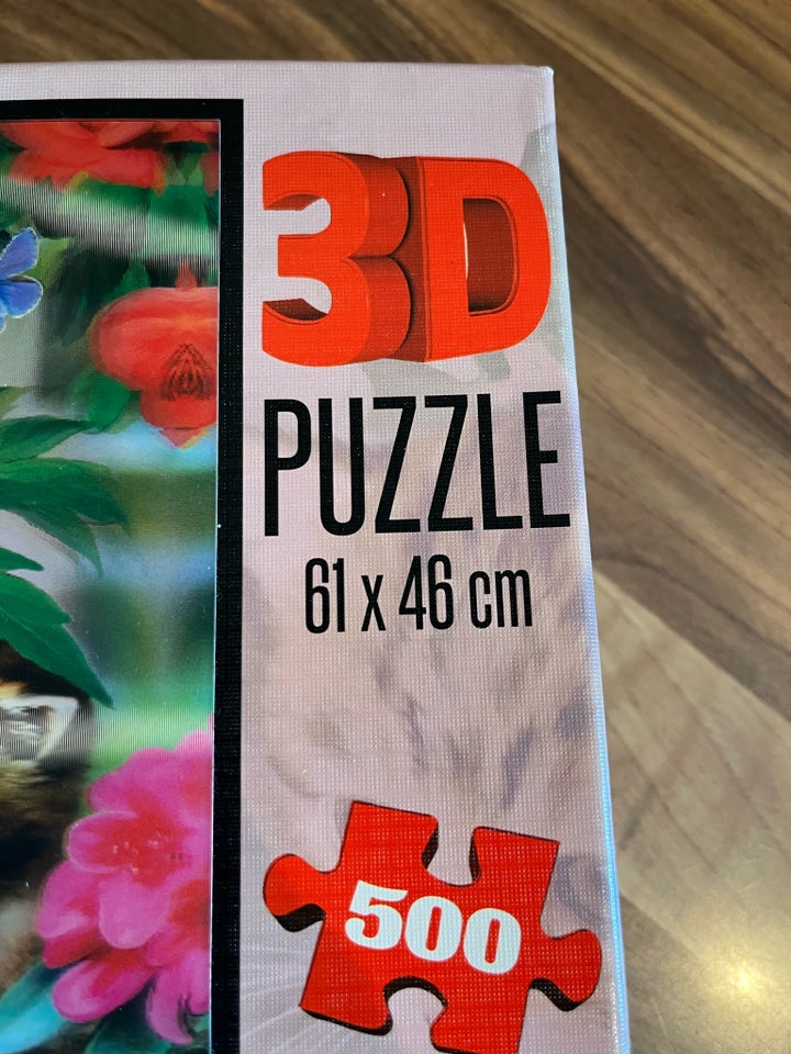 Katte 3D, 500 brikker, puslespil