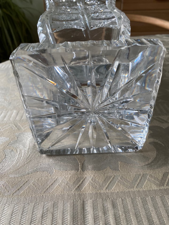 Glas Krystal Vase