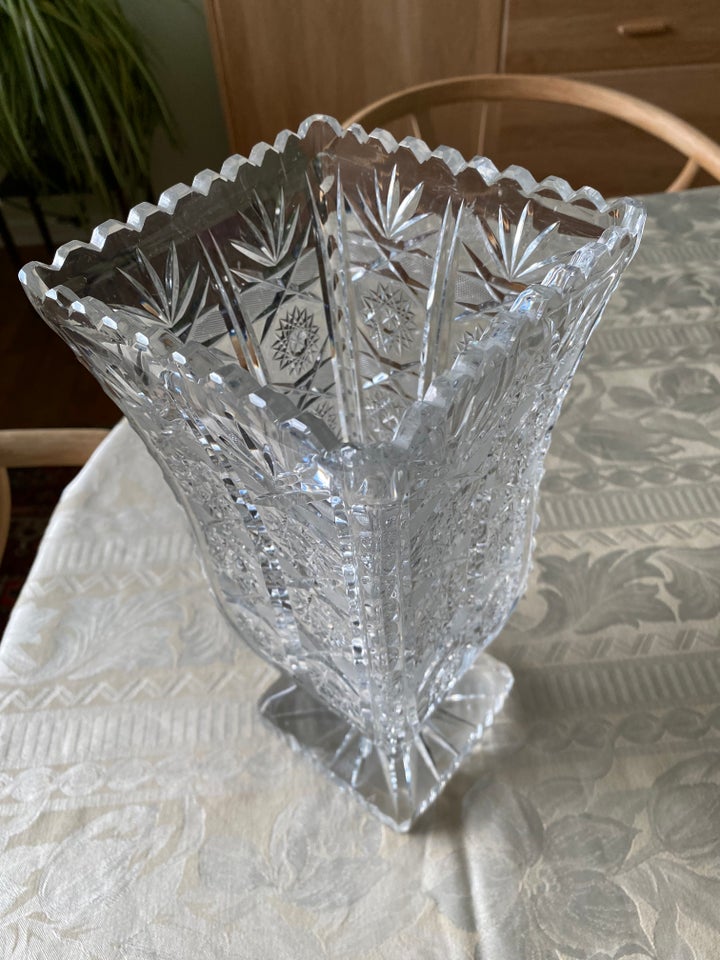 Glas Krystal Vase