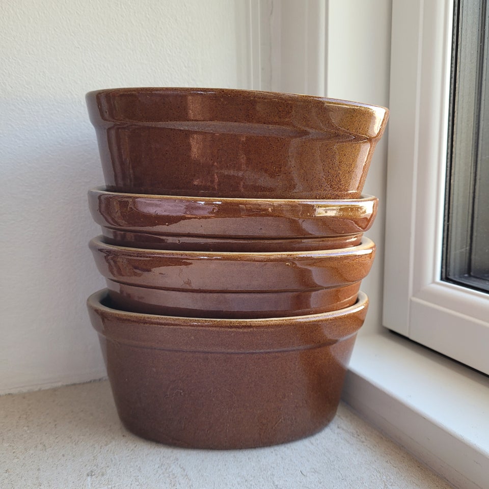 Stentøj, Skål Ramekin Cocotte,