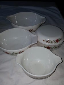 Porcelæn Skåle Pyrex France