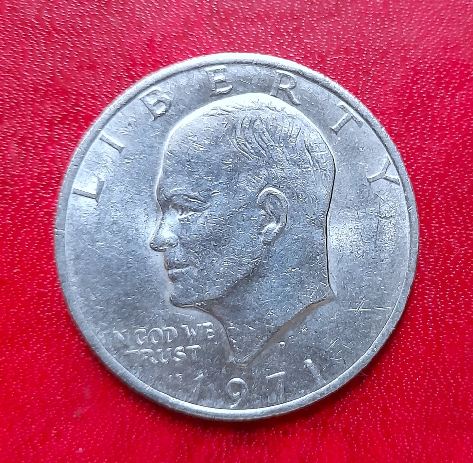 Amerika, mønter, 5 x $1.00USD