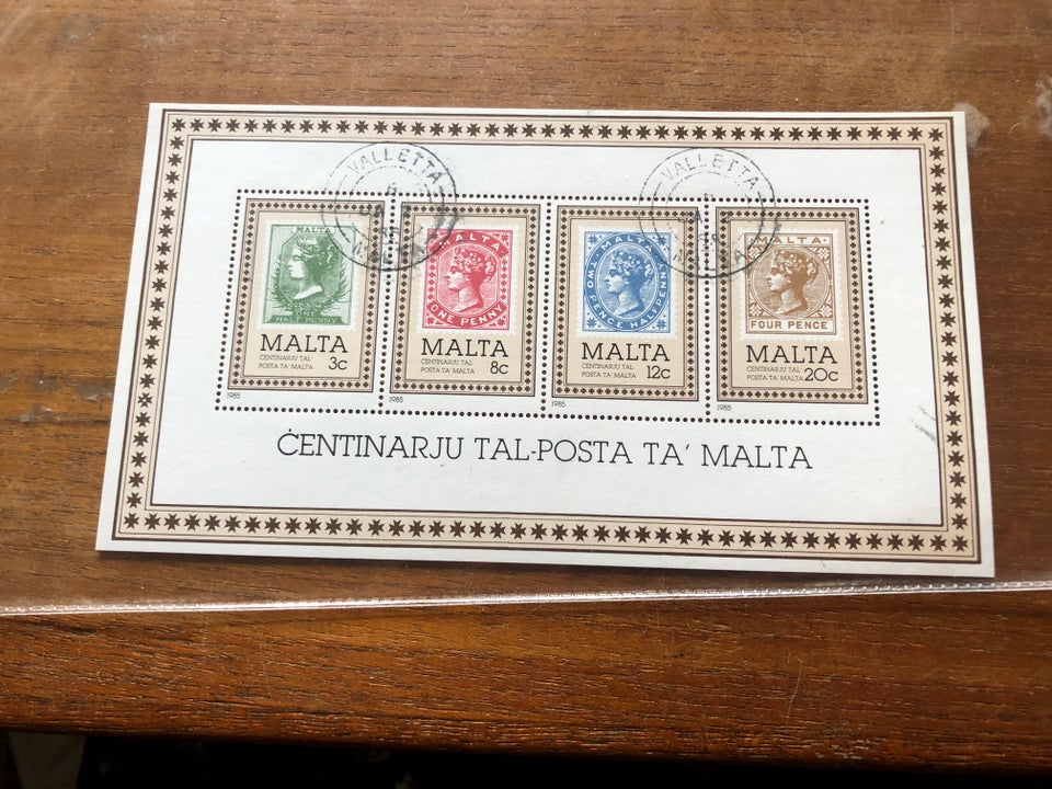 Malta, stemplet, mini