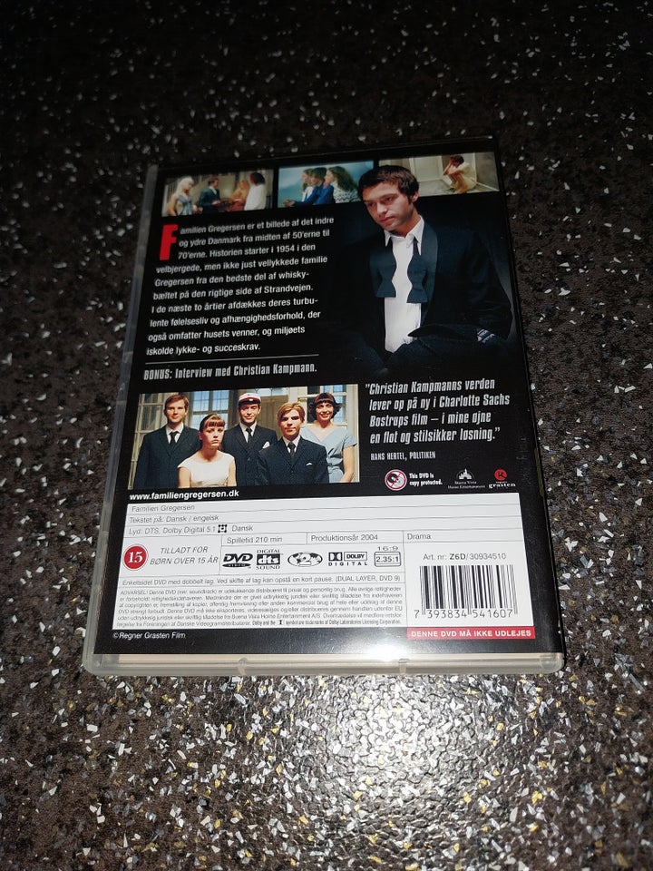 Familien Gregersen, DVD, drama