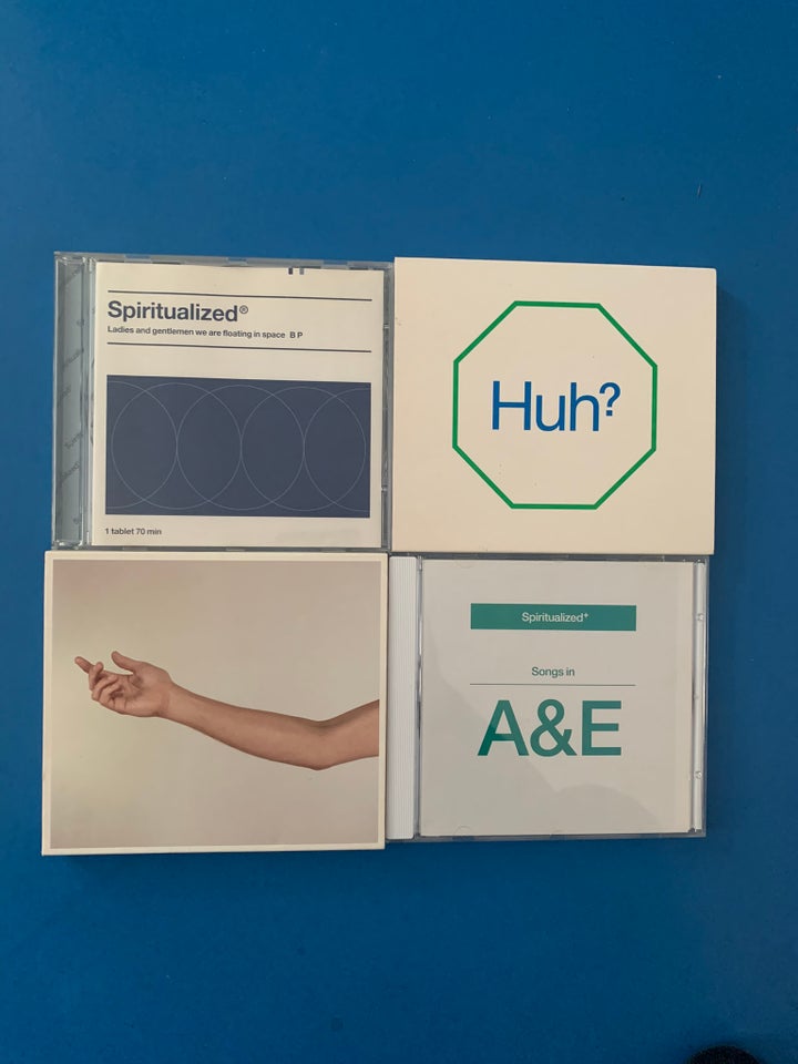 SPIRITUALIZED: 4 CD ALBUMS rock