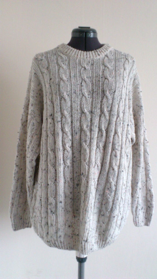 Sweater, striktrøje, str. 40