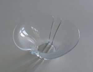 Glasskål Holmegaard Lilje