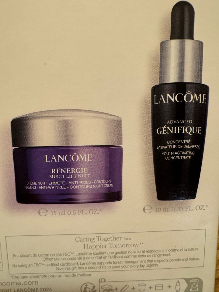 Ansigtspleje, Lancome dagcreme