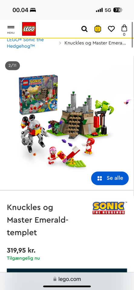 Lego andet, 76998 Sonic