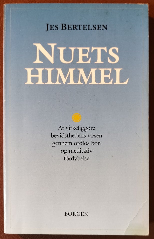 Nuets Himmel, Jes Bertelsen, emne: