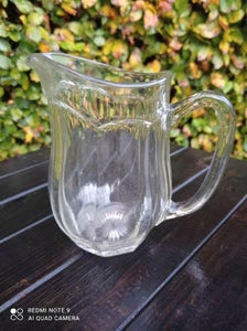 Glas Lille gammel glaskande 14 cm