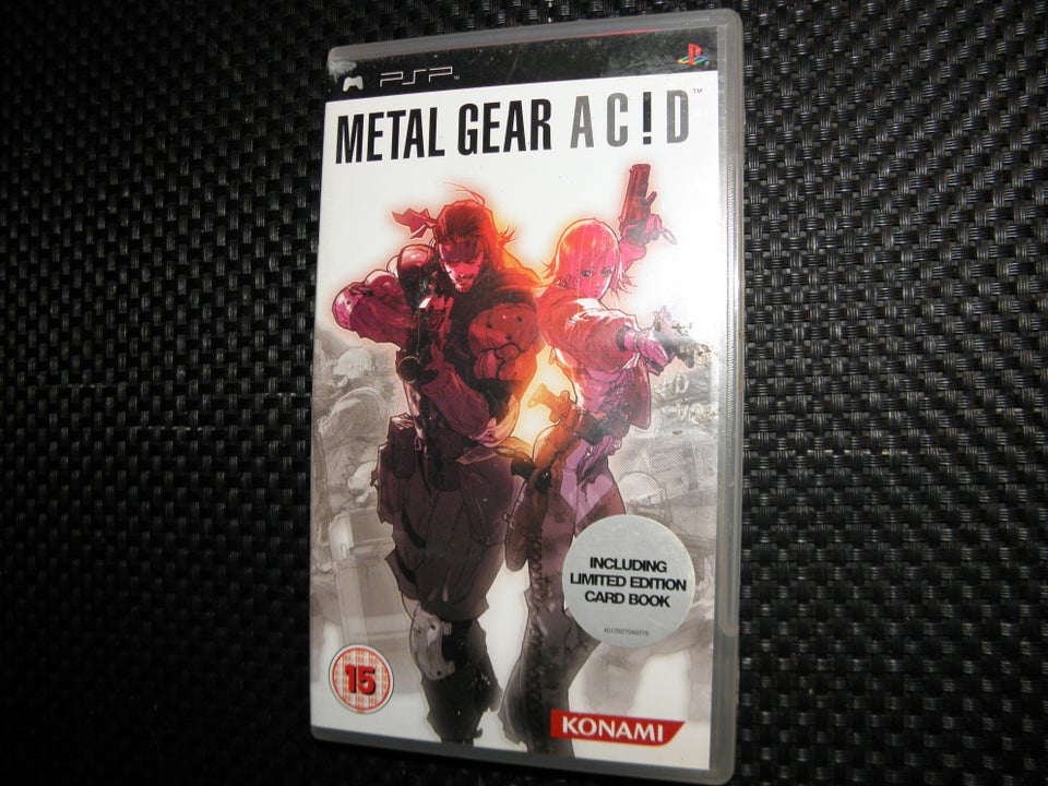 Metal gear acid PSP action