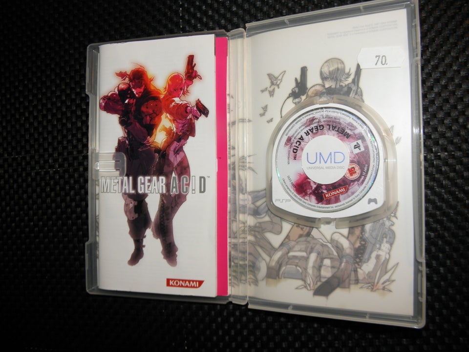 Metal gear acid PSP action