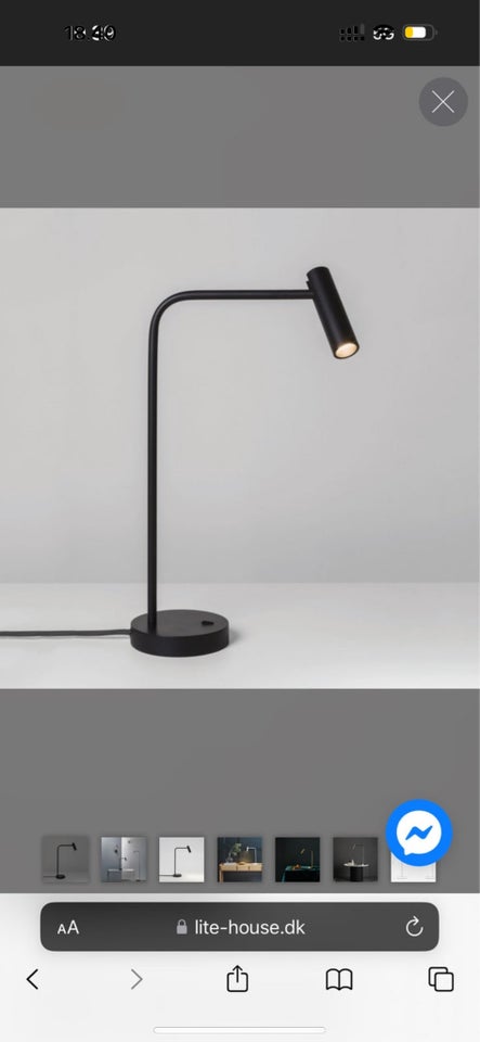 Skrivebordslampe, Astro Enna