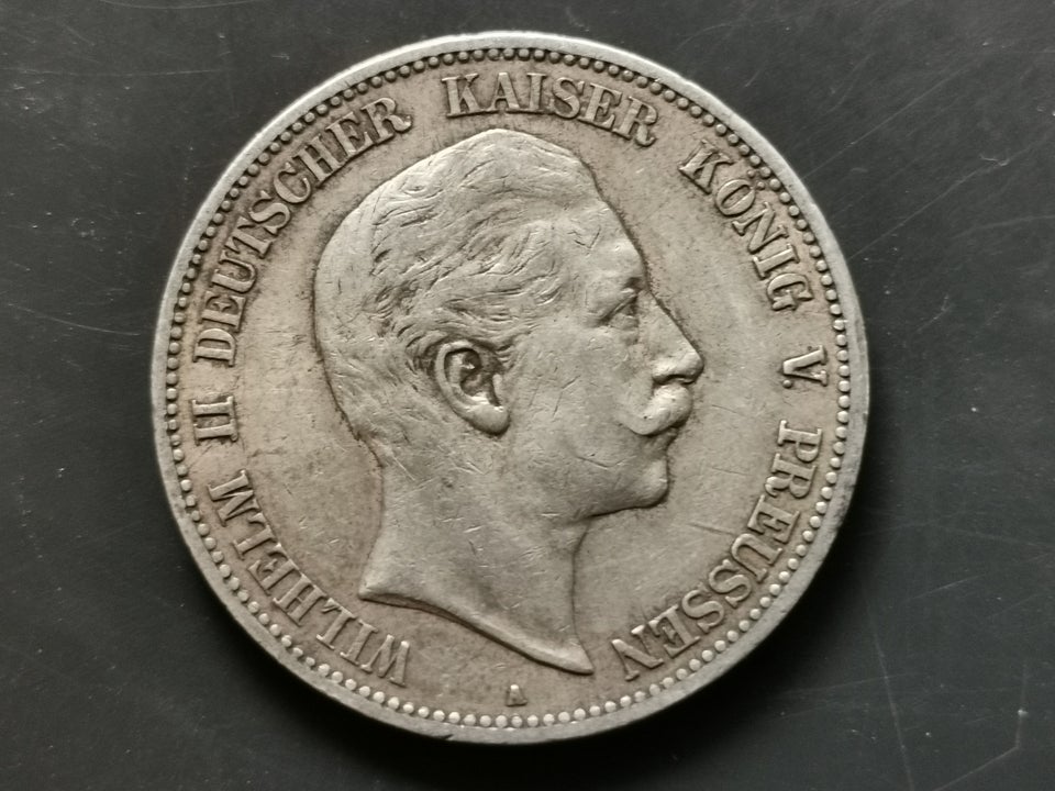 Vesteuropa, mønter, 5 mark