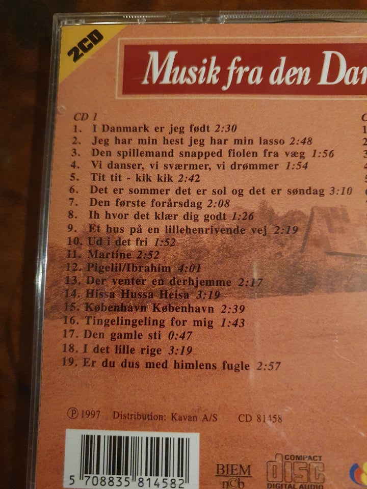 Div. Fra den danske filmskat: 2 cd,