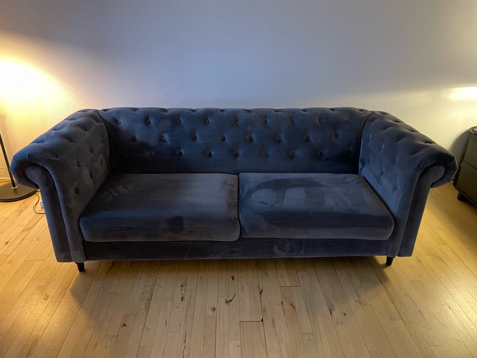 Sofa, velour, 2 pers.