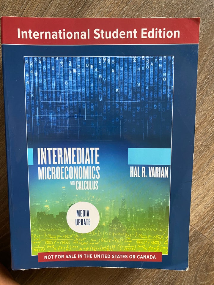 Intermediate Microeconomics with