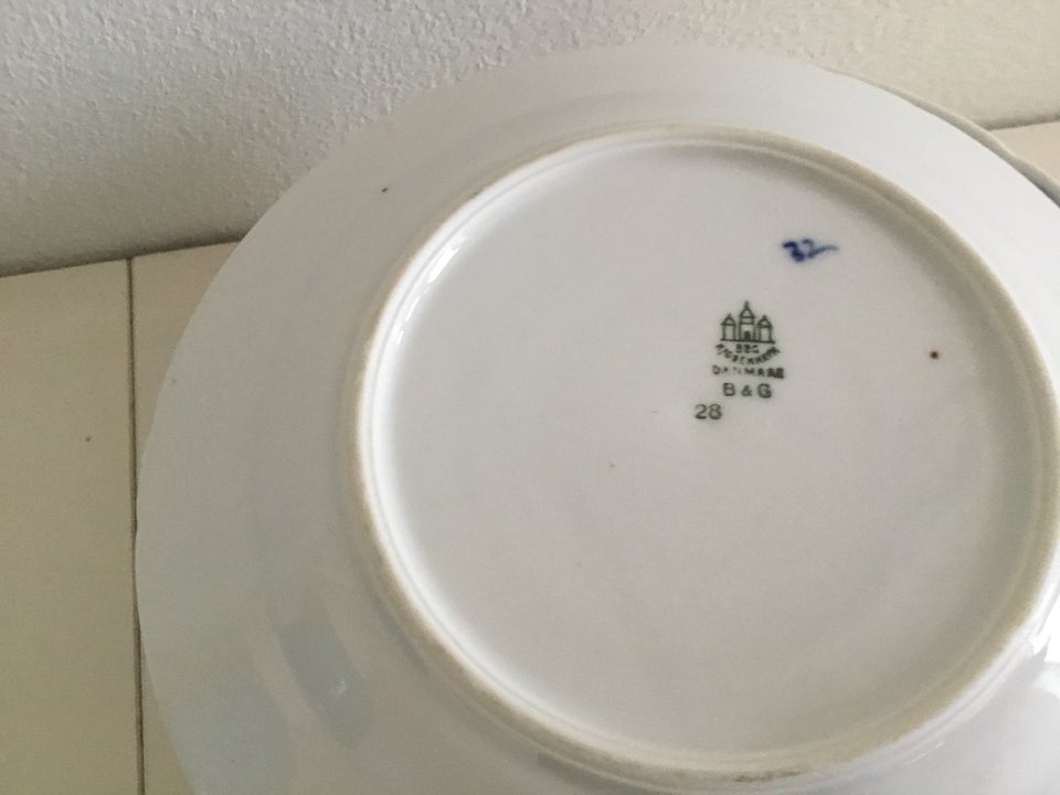 Porcelæn, Underkopper og