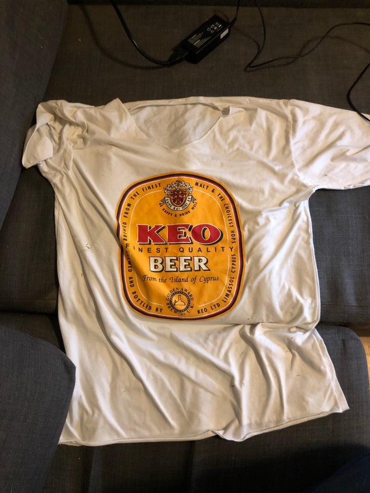 Bluse, Græsk øl t-shirt , str. 40