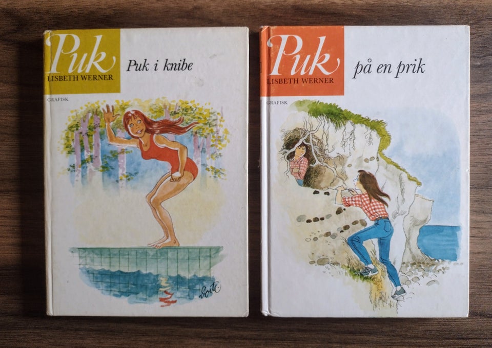 2 Puk bøger, Lisbeth Werner