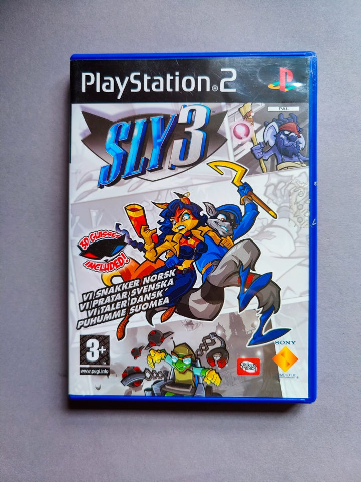 Sly 3 Honor Among Thieves, PS2,