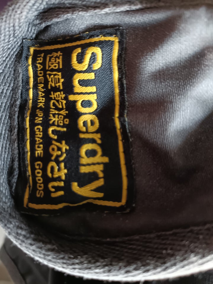 Oilskinsjakke, str. 42, Superdry