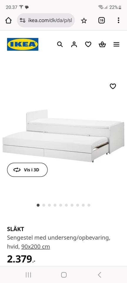 Enkeltseng Ikea