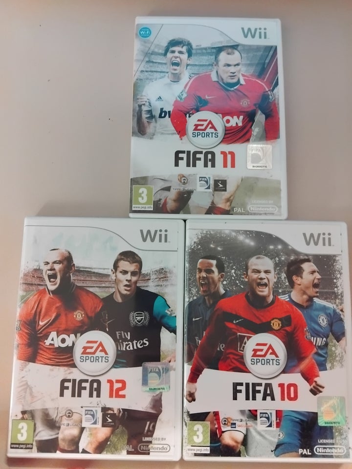 Fifa 10 + Fifa 11 + Fifa 12, Nintendo