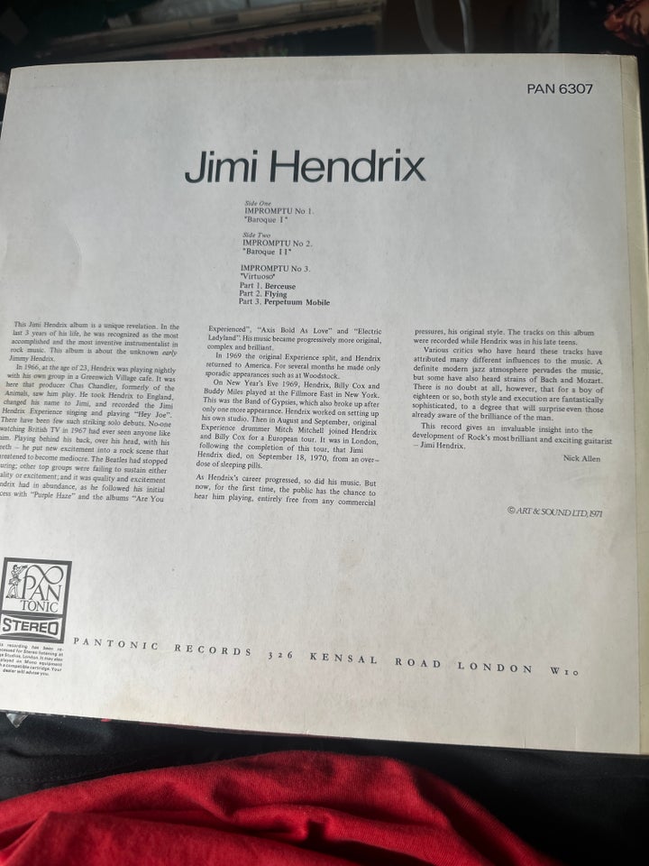 LP, Jimi Hendrix