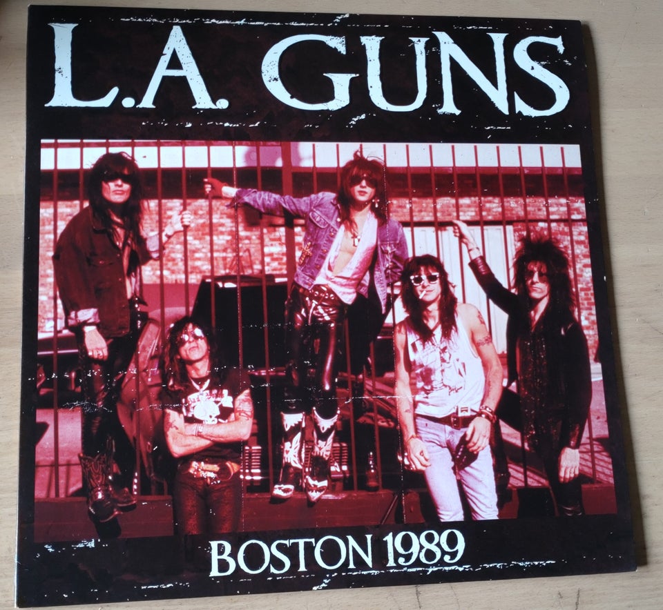 LP L A Guns Boston 1989