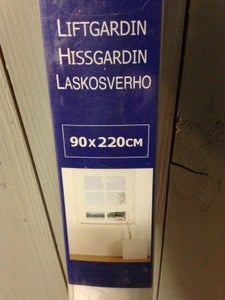 Liftgardin b: 90 h: 220