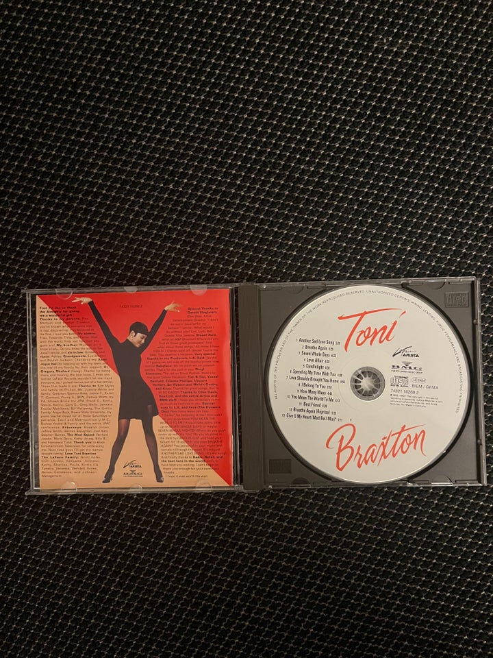 Toni Braxton: Toni Braxton, pop