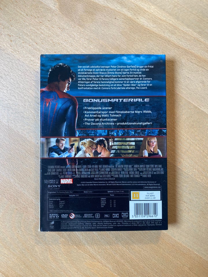 The Amazing Spider-Man, DVD,