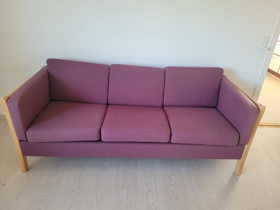 Sofa, uld, 3 pers.