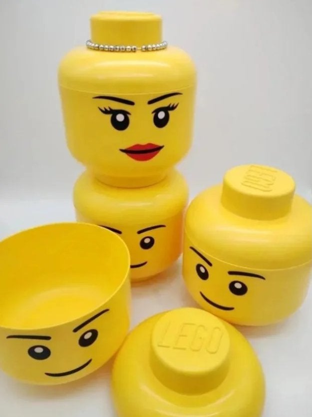 Lego andet GAMLE LEGO HOVEDER