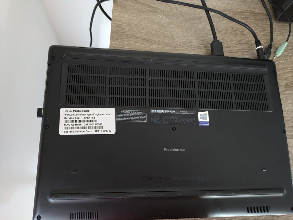 Dell Precision 7530, I7 GHz, 32 GB