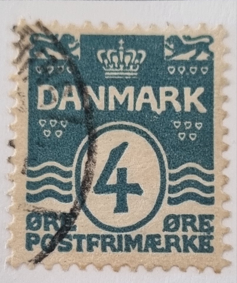 Danmark stemplet Variant