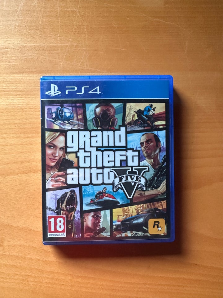 Grand Theft Auto 5, PS4, rollespil