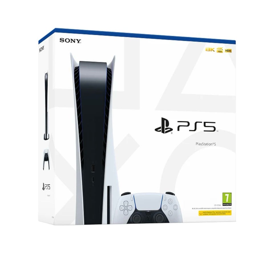 Playstation 5, blu-ray disc