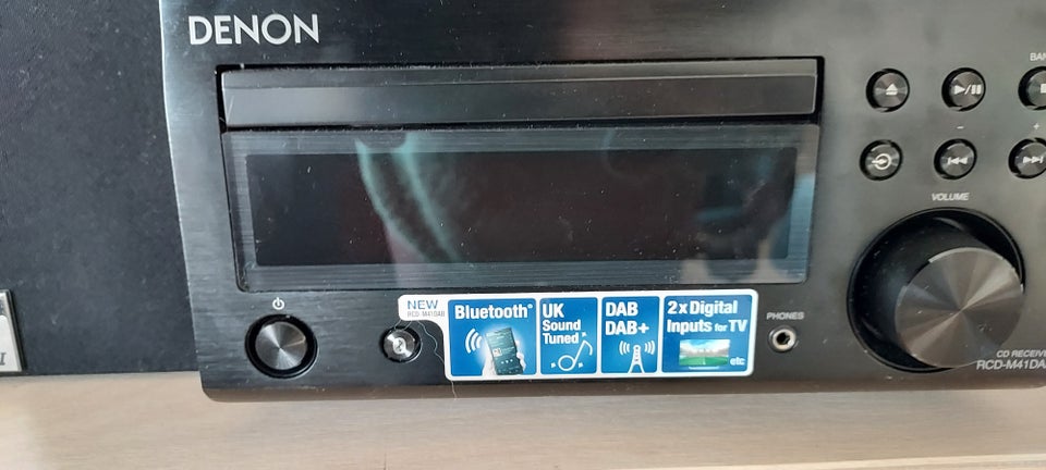 Forstærker, Denon, RCD-M41DAB