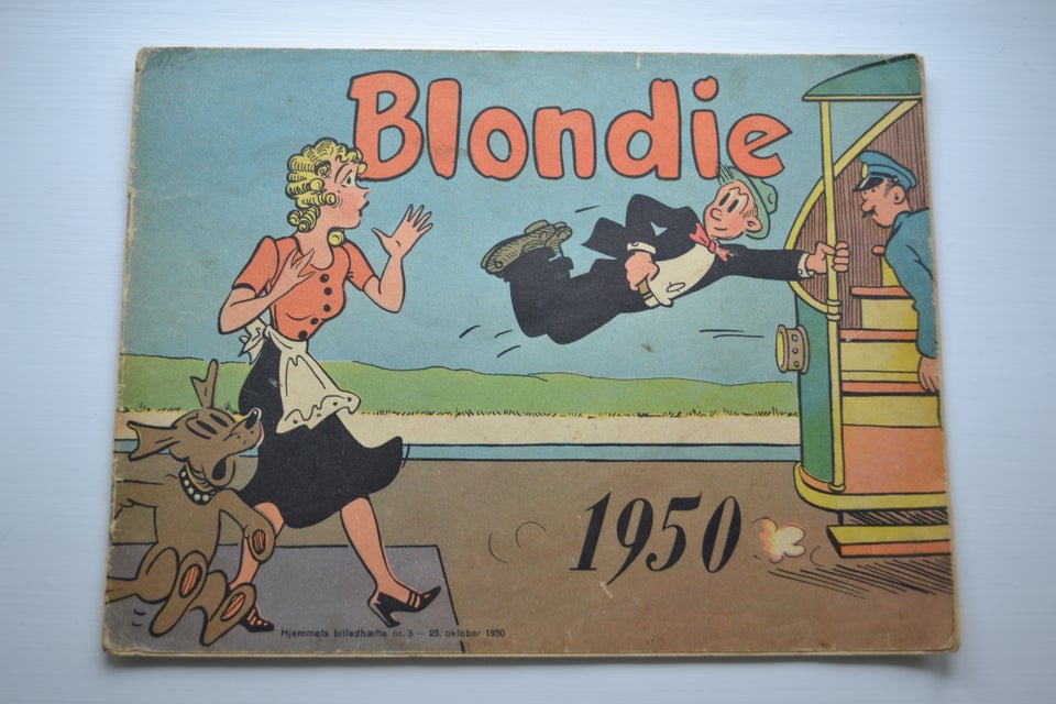 Blondie 1950, Tegneserie