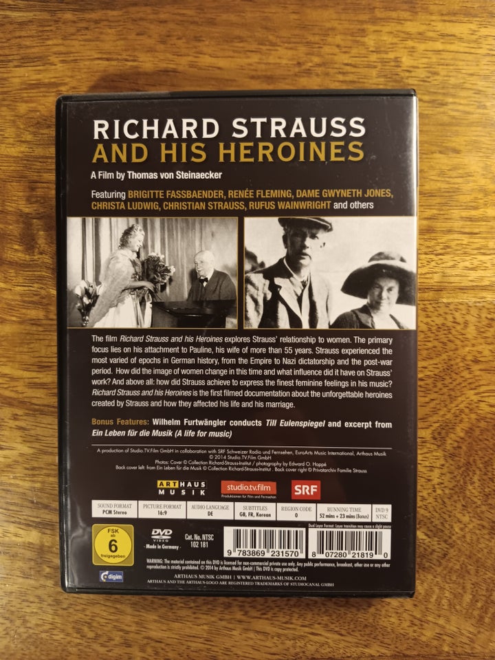 Richard Strauss and his heroines,